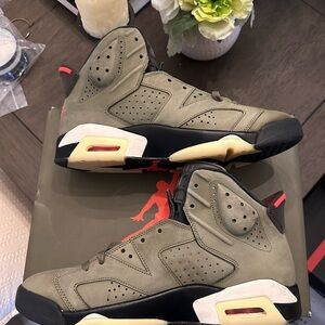 Cactus Jack 6’s olive green Travis Scott